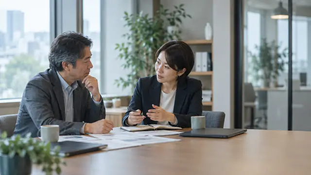 経営者とアドバイザーの対話